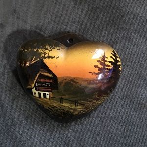 Majolika decorative heart